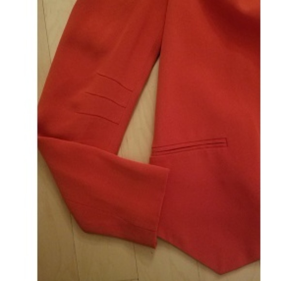 NWOT Rebecca Minkoff Becky Pointed Crepe Blazer - Picture 6 of 7